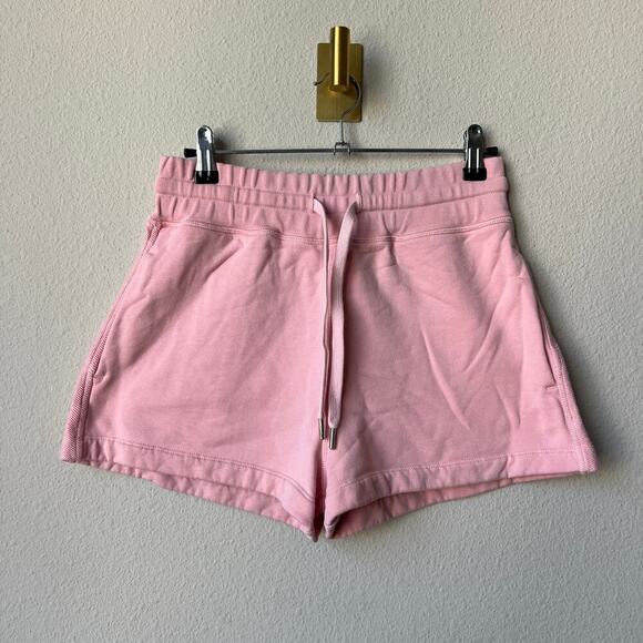 La Ligne Blush Pink French Terry Super Shorts Size XS - Picture 3 of 6